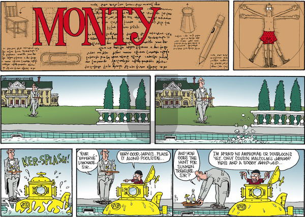 Monty on Sunday August 23, 2015 Comic Strip