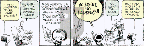 Non Sequitur - Saturday August 30, 2008 Comic Strip