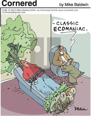 Cornered on Wednesday February 20, 2013 Comic Strip