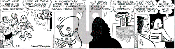 Alley Oop on Thursday September 21, 2000 Comic Strip