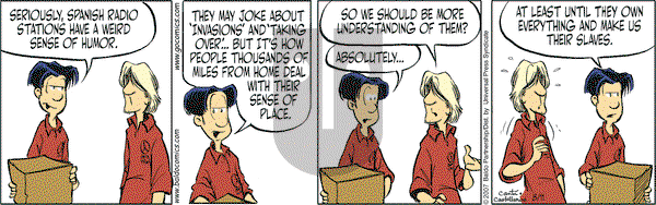 Baldo on Saturday August 11, 2007 Comic Strip