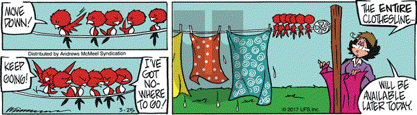 Rose is Rose on Saturday March 25, 2017 Comic Strip