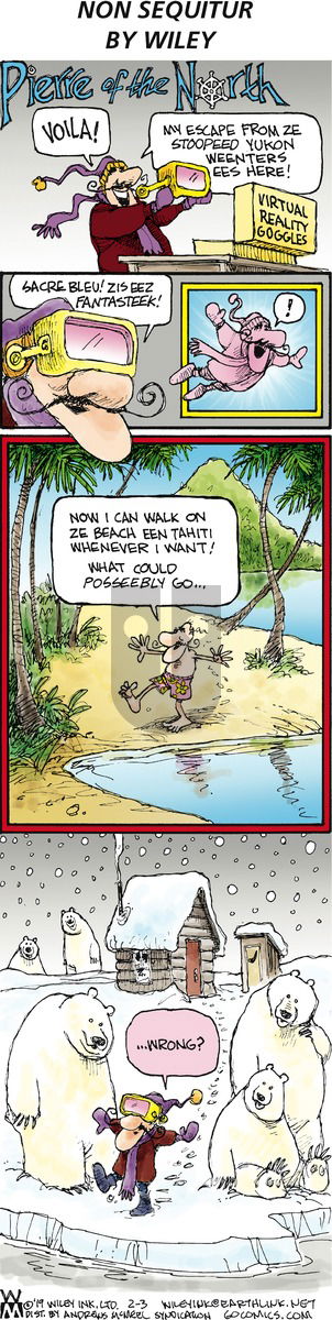 Non Sequitur on Sunday February 3, 2019 Comic Strip