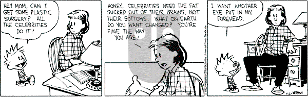 Calvin and Hobbes - Monday April 27, 1992 Comic Strip