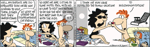 Baby Blues - Saturday August 16, 2003 Comic Strip
