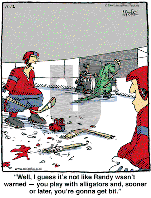 In the Bleachers on Friday November 12, 2004 Comic Strip
