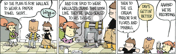 Wallace the Brave on Monday November 18, 2019 Comic Strip