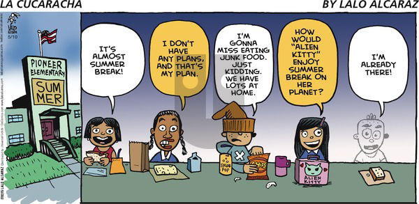 La Cucaracha - Sunday May 10, 2015 Comic Strip