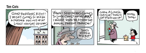 Ten Cats on Tuesday May 27, 2025 Comic Strip