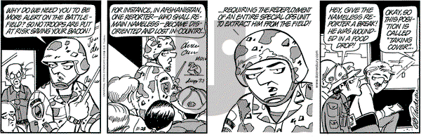 Doonesbury on Thursday November 28, 2002 Comic Strip
