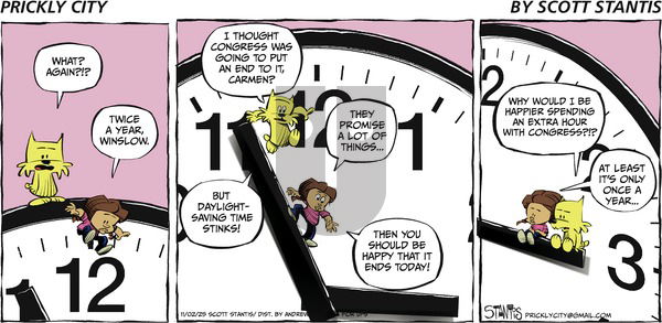 Prickly City on Sunday November 2, 2025 Comic Strip