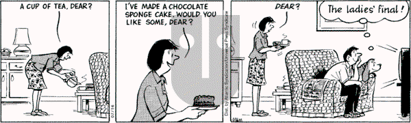 Fred Basset on Saturday July 16, 2005 Comic Strip