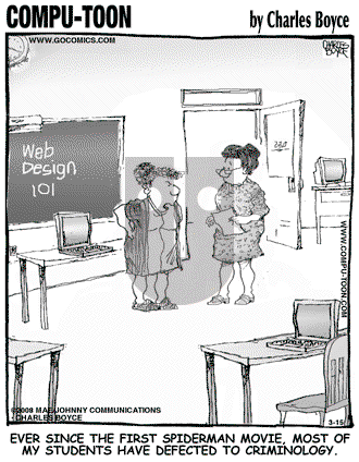 Compu-toon on Saturday March 15, 2008 Comic Strip