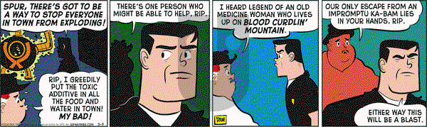 Rip Haywire on Wednesday May 7, 2014 Comic Strip
