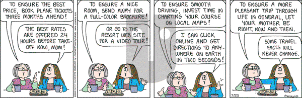 Cathy Classics - Thursday July 23, 2009 Comic Strip