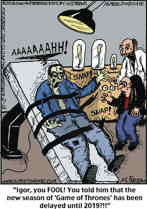 Close to Home on Monday February 12, 2018 Comic Strip