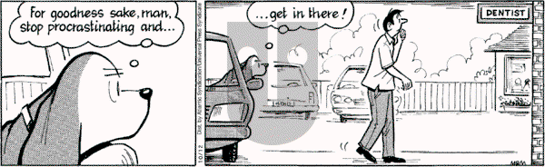 Fred Basset on Wednesday October 12, 2005 Comic Strip