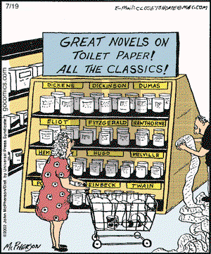 Close to Home on Tuesday July 19, 2011 Comic Strip
