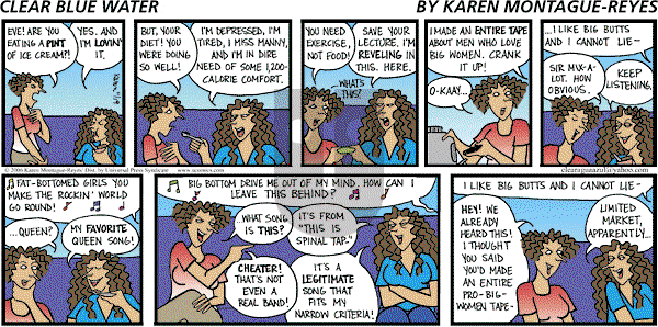 Clear Blue Water on Sunday November 19, 2006 Comic Strip