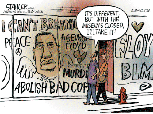 Jeff Stahler on Saturday June 6, 2020 Comic Strip
