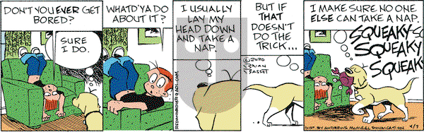 Red and Rover on Tuesday April 7, 2020 Comic Strip