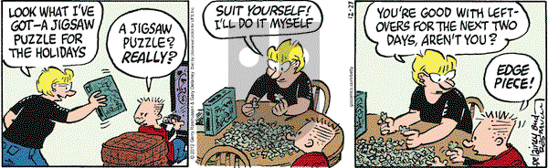 Betty - Thursday December 27, 2012 Comic Strip