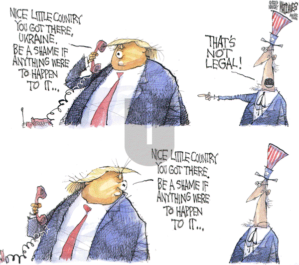 Matt Davies on Tuesday October 1, 2019 Comic Strip