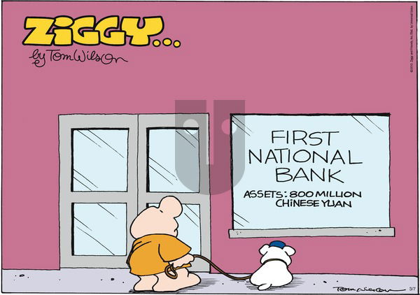 Ziggy on Sunday March 7, 2010 Comic Strip