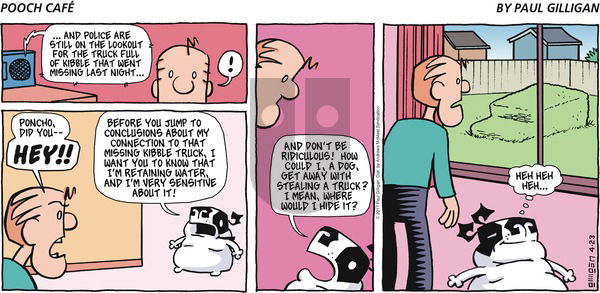 Pooch Cafe on Sunday April 23, 2017 Comic Strip