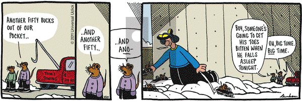 Overboard on Thursday February 17, 2011 Comic Strip