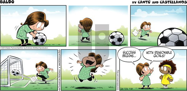 Baldo on Sunday July 21, 2019 Comic Strip