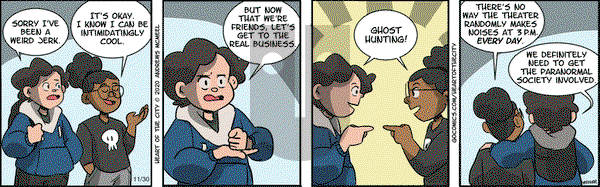 Heart of the City - Thursday November 30, 2023 Comic Strip