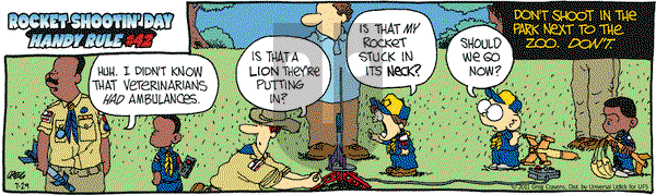 The Buckets on Friday July 29, 2011 Comic Strip