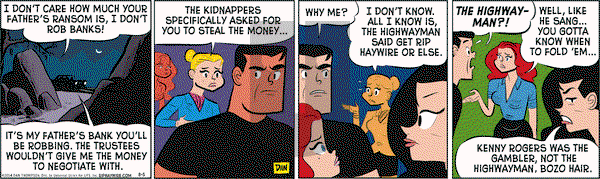 Rip Haywire on Tuesday August 5, 2014 Comic Strip