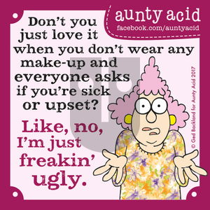Aunty Acid on Sunday October 8, 2017 Comic Strip