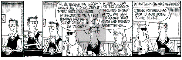 Monty on Wednesday March 9, 2005 Comic Strip