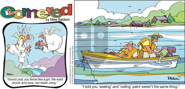 Cornered on Sunday August 7, 2016 Comic Strip