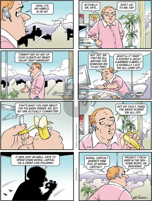 Doonesbury - Sunday November 15, 2009 Comic Strip