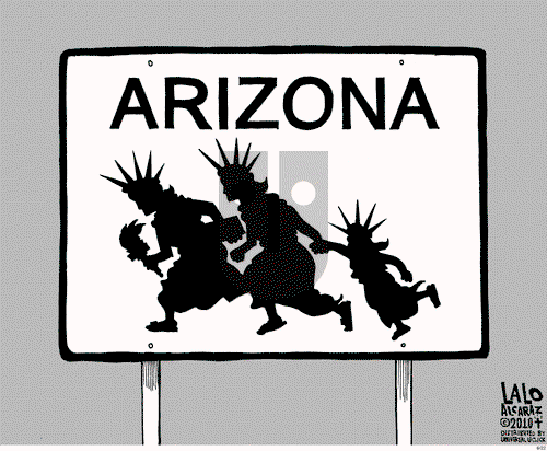 Lalo Alcaraz on Tuesday August 24, 2010 Comic Strip