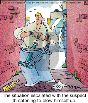 Cornered - Tuesday September 17, 2024 Comic Strip