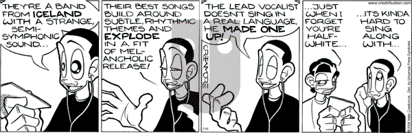 Maintaining on Saturday July 19, 2008 Comic Strip