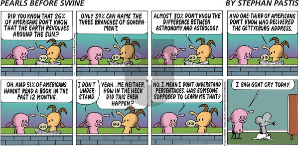Pearls Before Swine - Sunday June 16, 2024 Comic Strip