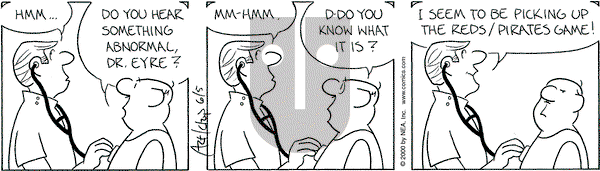 The Born Loser on Monday June 5, 2000 Comic Strip