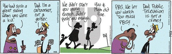The Knight Life on Saturday February 7, 2009 Comic Strip