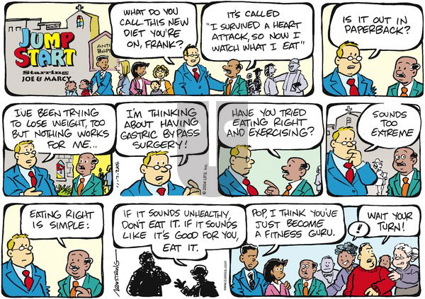 JumpStart on Sunday November 7, 2004 Comic Strip