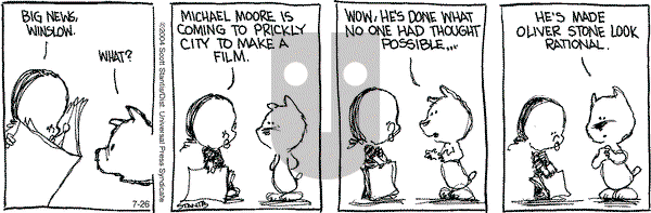 Prickly City on Monday July 26, 2004 Comic Strip