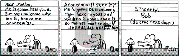 Pearls Before Swine on Thursday January 26, 2006 Comic Strip