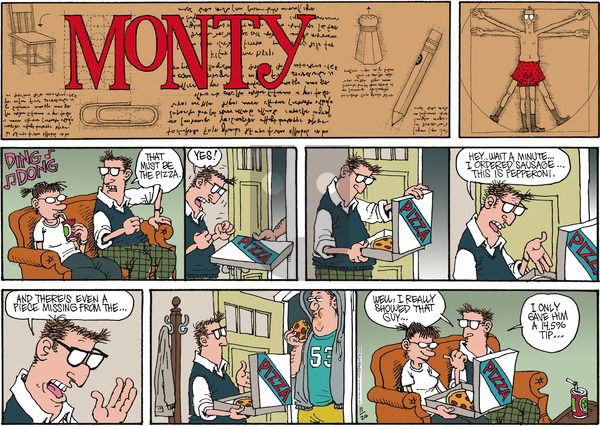 Monty on Sunday November 20, 2016 Comic Strip