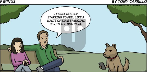 F Minus on Sunday November 20, 2016 Comic Strip