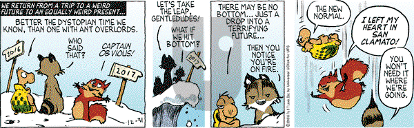Over the Hedge on Saturday December 31, 2016 Comic Strip